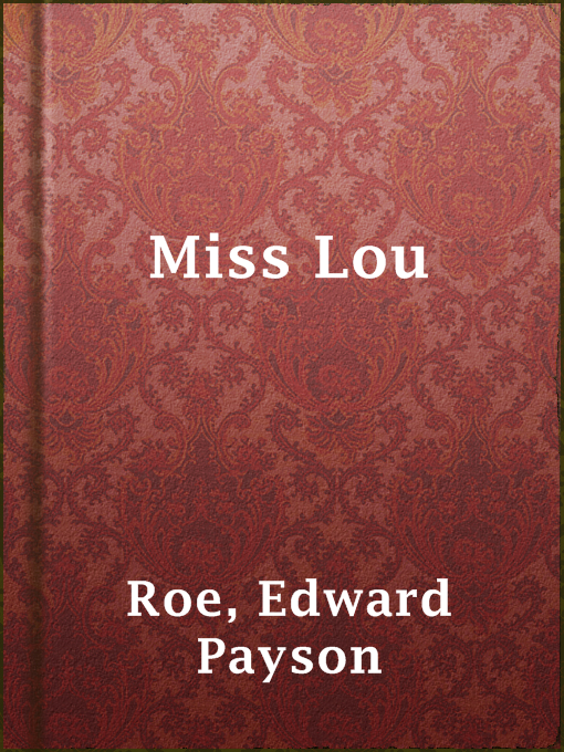 Cover image for Miss Lou